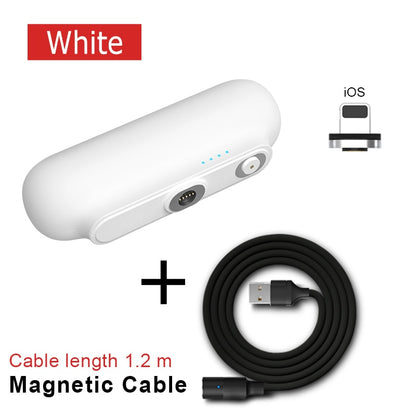 Power Bank Magnético Mini 2600mAh — Compatible MagSafe iPhone y Android