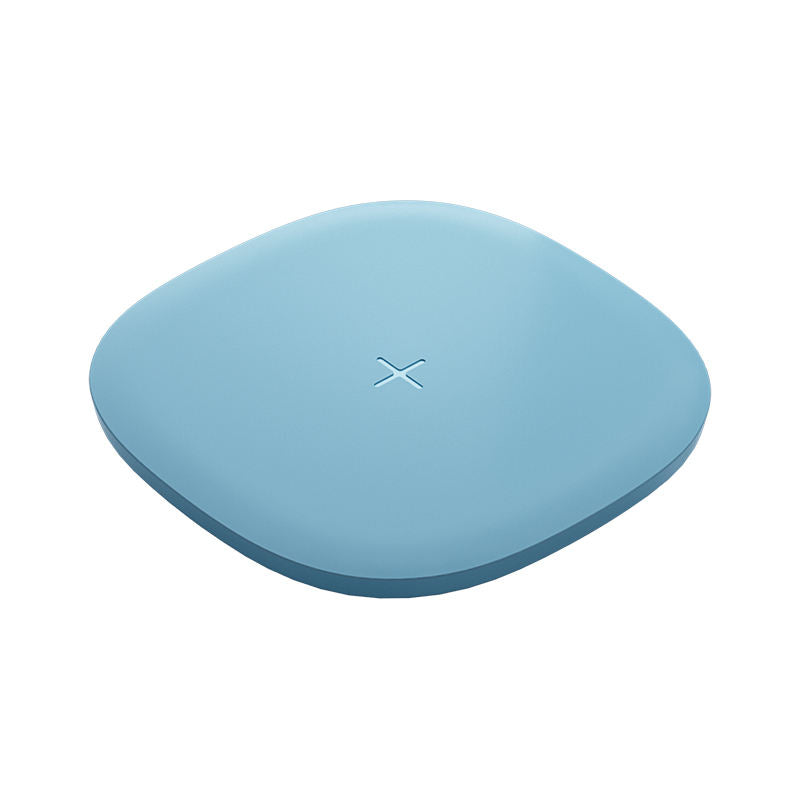 Base de Carga Inalámbrica 15W para Escritorio — Samsung y Huawei, Diseño Cuadrado