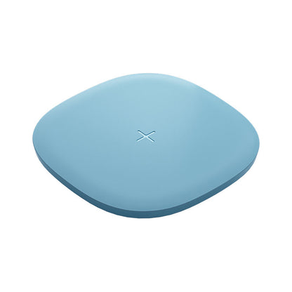 Base de Carga Inalámbrica 15W para Escritorio — Samsung y Huawei, Diseño Cuadrado