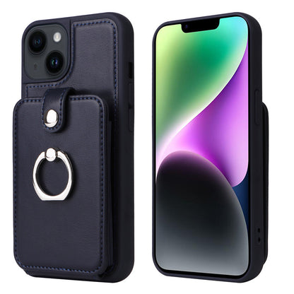 Funda iPhone Tipo Cartera con Acordeón — Cuero PU, Tapa Magnética, iPhone 13/14 Pro Max