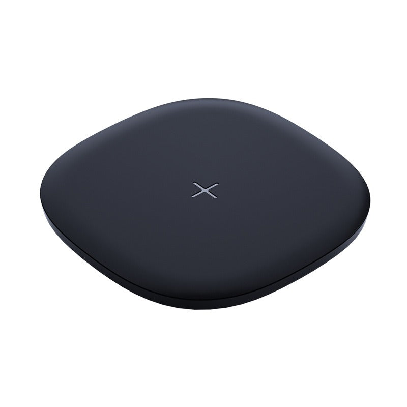 Base de Carga Inalámbrica 15W para Escritorio — Samsung y Huawei, Diseño Cuadrado