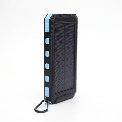 Power Bank Solar 20000mAh con Brújula — Ultrafino, Resistente y Compacto