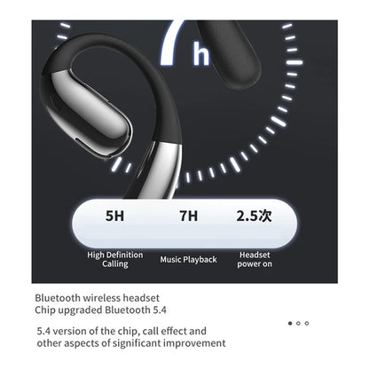 Auriculares Deportivos Inalámbricos A38 — Bluetooth 5.4, Open-Ear, Hi-Fi