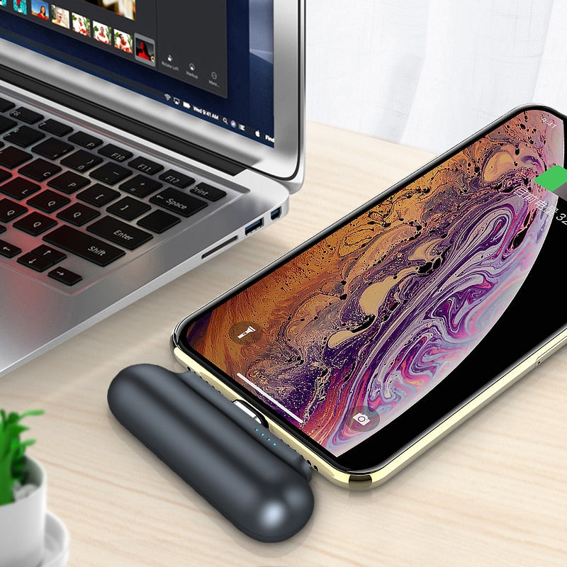 Power Bank Magnético Mini 2600mAh — Compatible MagSafe iPhone y Android