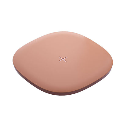 Base de Carga Inalámbrica 15W para Escritorio — Samsung y Huawei, Diseño Cuadrado