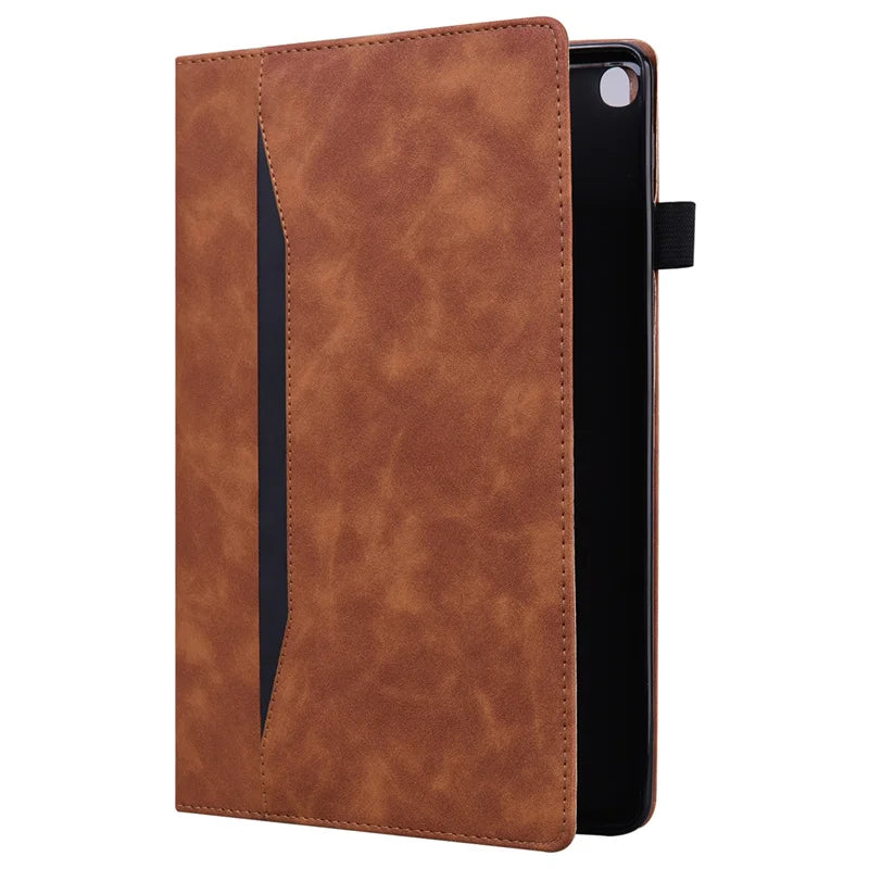 Funda iPad Pro 11/13 Pulgadas 2024 M4 — Cuero PU, Tapa Folio, Uso Profesional