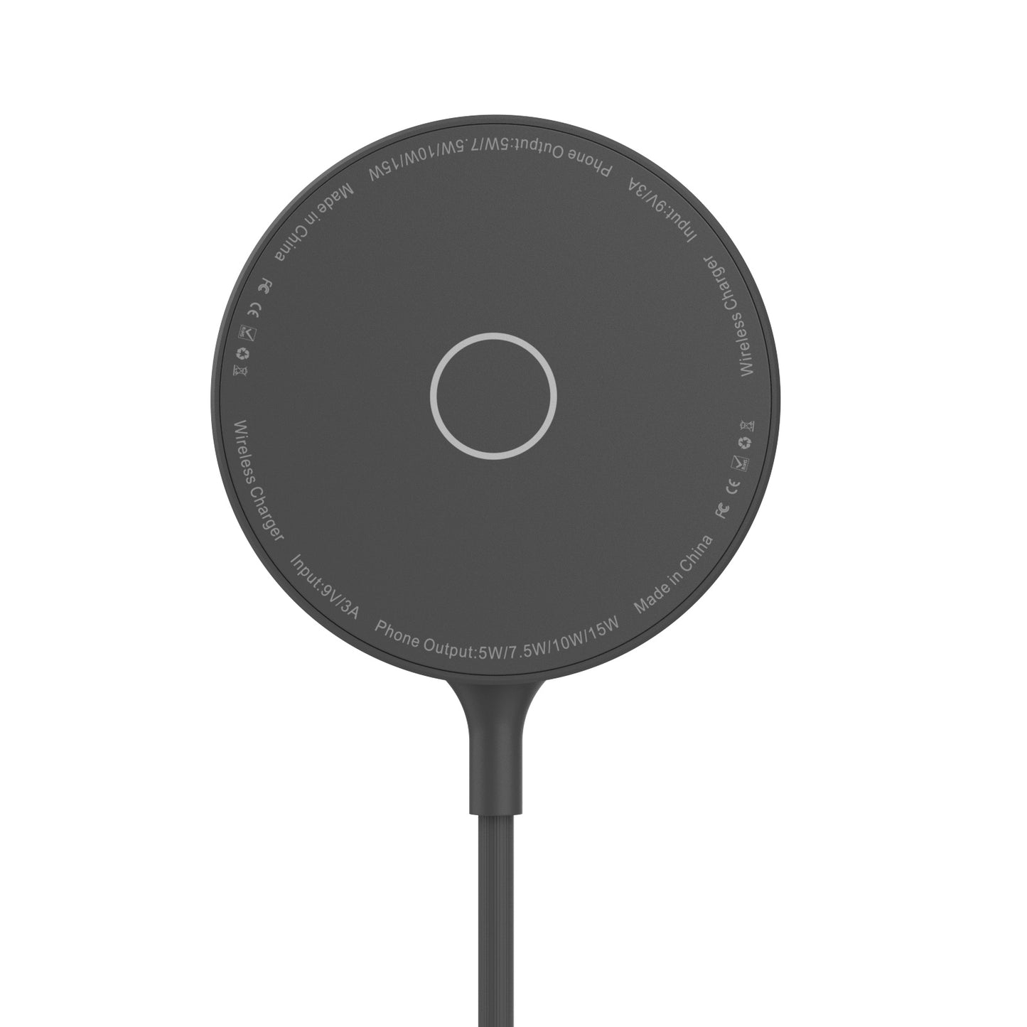 Cargador Inalámbrico Magnético con Soporte — Compatible iPhone 13/14