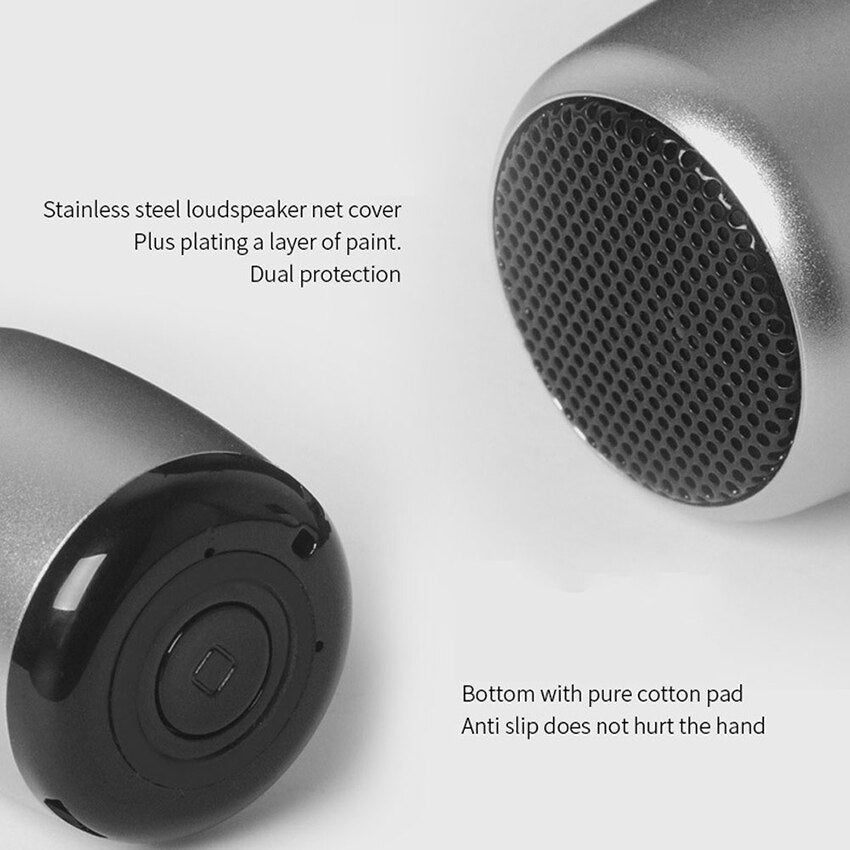 Altavoz Bluetooth Mini BM3 TWS — Ultracompacto, Mando Selfie y Micrófono Integrado