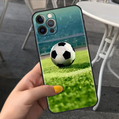 Funda iPhone 15 Diseño Fútbol — Protectora Original, Varios Colores