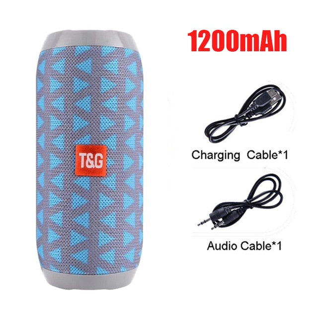Altavoz Bluetooth YABA — Sonido Envolvente 3D, Barra de Sonido, TF/AUX/USB