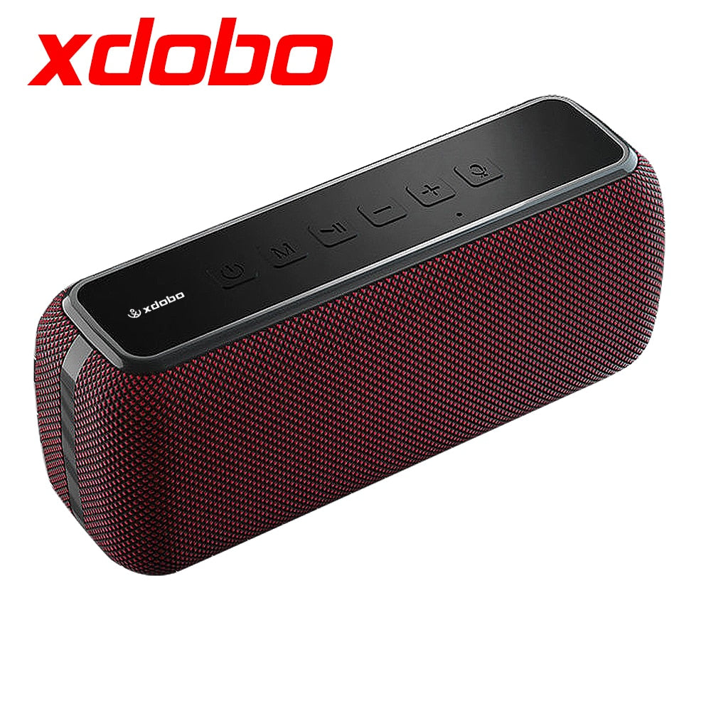 Altavoz Bluetooth XDOBO X8 60W — Subwoofer, IPX5 Resistente al Agua, 15h Batería
