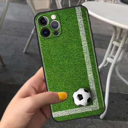 Funda iPhone 15 Diseño Fútbol — Protectora Original, Varios Colores