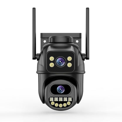 Cámara de Seguridad WiFi 360° Exterior — 1080P HD, Visión Nocturna, Control Remoto