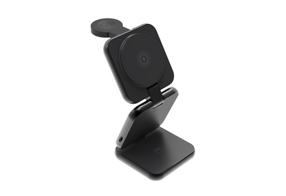 Cargador Inalámbrico Plegable 3 en 1 — iPhone, Apple Watch y AirPods