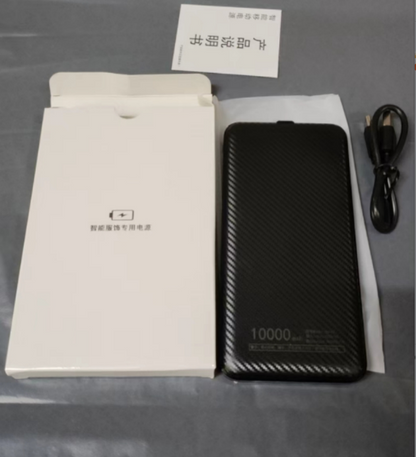 Power Bank Enfriador 2 en 1 — Ventilador Portátil y Batería para Verano