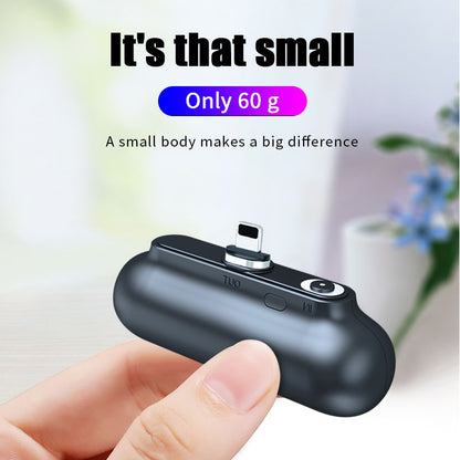 Power Bank Magnético Mini 2600mAh — Compatible MagSafe iPhone y Android
