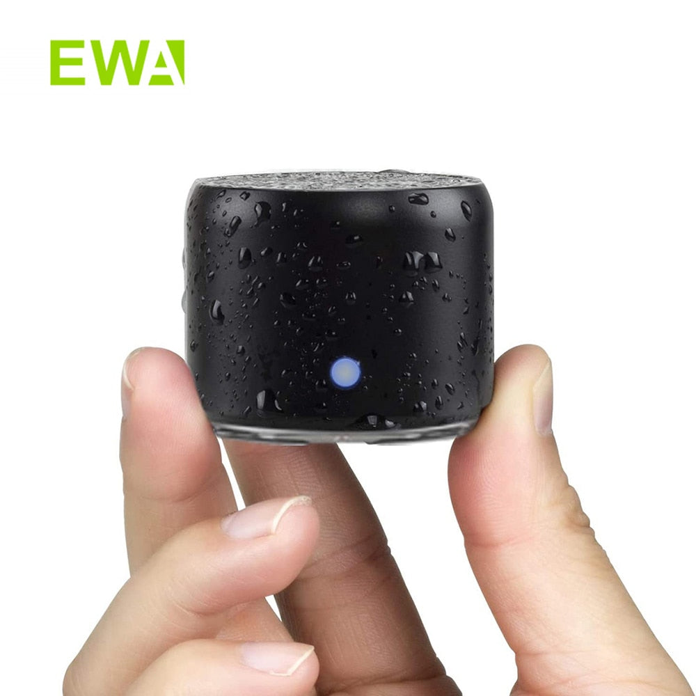 Altavoz Portátil Mini EWA A106Pro — Bluetooth, IP67 Resistente al Agua, Columna de Graves