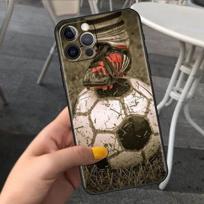Funda iPhone 15 Diseño Fútbol — Protectora Original, Varios Colores