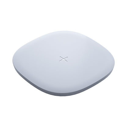 Base de Carga Inalámbrica 15W para Escritorio — Samsung y Huawei, Diseño Cuadrado