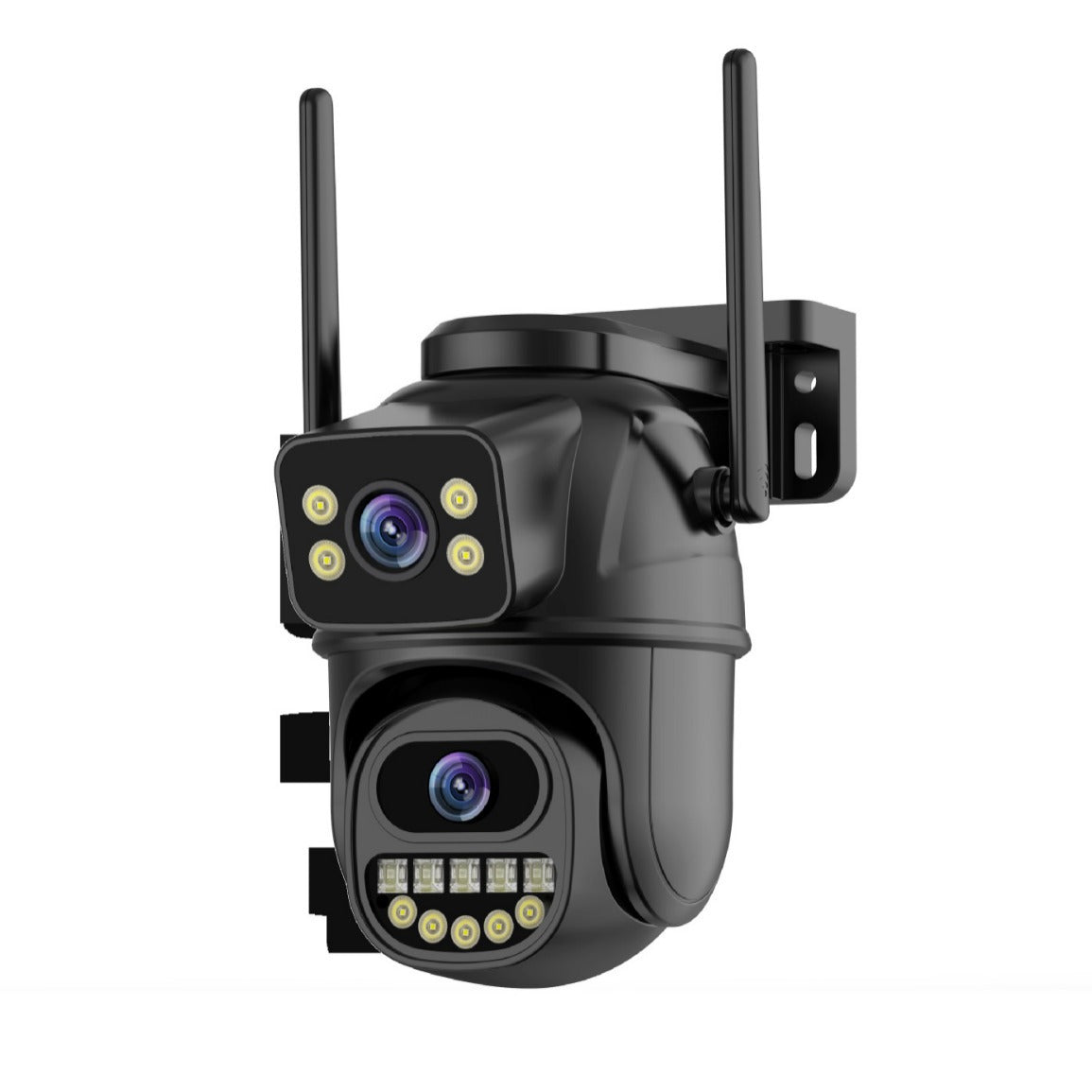 Cámara de Seguridad WiFi 360° Exterior — 1080P HD, Visión Nocturna, Control Remoto