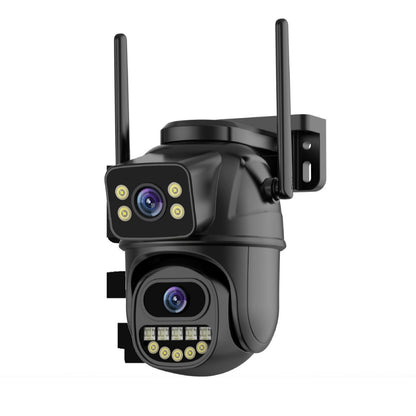 Cámara de Seguridad WiFi 360° Exterior — 1080P HD, Visión Nocturna, Control Remoto