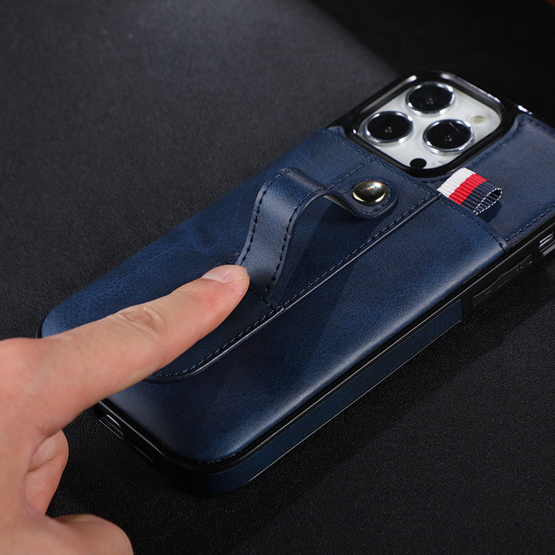 Funda iPhone con Tarjetero y Soporte — TPU Antigolpes, Compatible iPhone 11/12/13/14/15