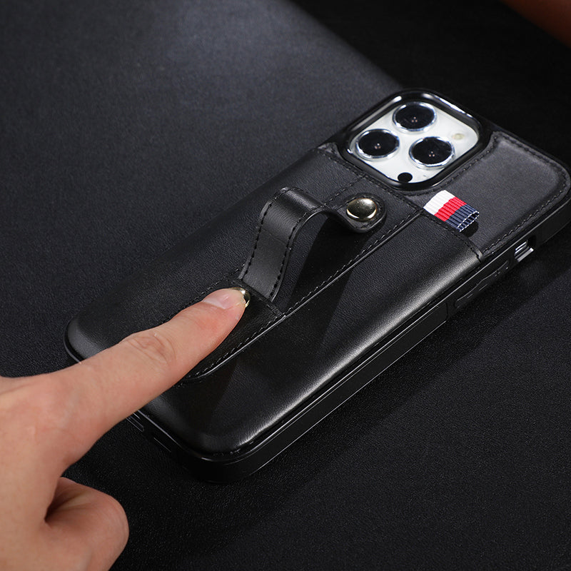 Funda iPhone con Tarjetero y Soporte — TPU Antigolpes, Compatible iPhone 11/12/13/14/15