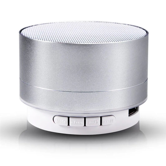 Altavoz Bluetooth Mini Exterior con LED — Manos Libres, FM, Tarjeta TF